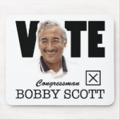 Tapis De Souris Vote Bobby Scott MOUSEPAD 1 (Devant)