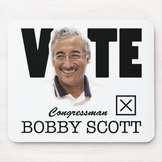 Tapis De Souris Vote Bobby Scott MOUSEPAD 1 (Devant)