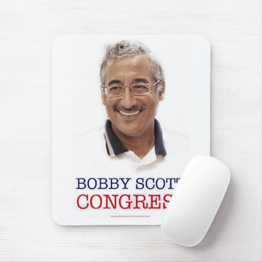 Tapis De Souris Vote Bobby Scott MOUSEPAD 2 (Avec souris)