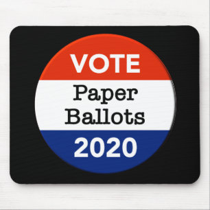 Tapis De Souris Vote Bulletin de vote Élection présidentielle 2020