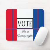 Tapis De Souris VOTE Mousepad (Avec souris)