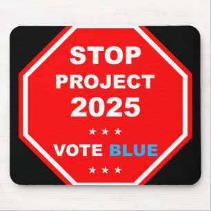 Tapis De Souris Vote Save Democracy Stop Project 2025