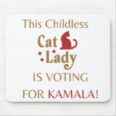 Tapis De Souris Voter Kamala Mouse Pad (Devant)