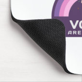 Tapis De Souris Voter Nous Sommes Sans Pitié (Coin)