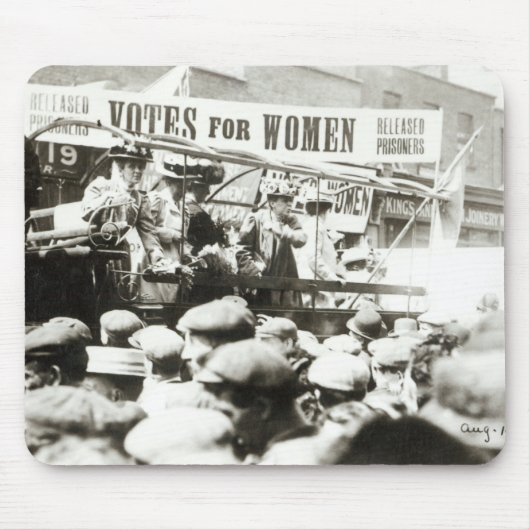 Tapis De Souris Votes pour des femmes, août 1908 (Devant)
