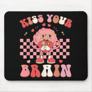 Tapis De Souris Votre Cerveau Valentines Test Day Enseignant Squad