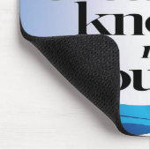 Tapis De Souris Votre créativité connaît pas de limites option 3 (Coin)