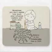 Tapis De Souris Votre influence compte (Devant)