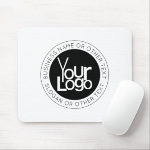 Tapis De Souris Votre logo d'entreprise & Texte éditable moderne s