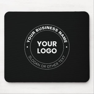Tapis De Souris Votre logo Texte et éléments modernes modifiable