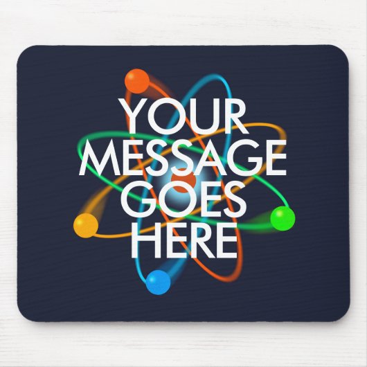 Tapis De Souris VOTRE MESSAGE Science (Devant)