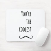 Tapis De Souris Votre Moustache la plus froide (Avec souris)