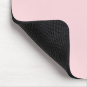 Tapis De Souris Votre nom Custom Pastel Pink (Coin)