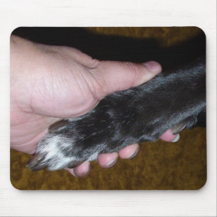 Tapis De Souris Votre patte dans ma main ......