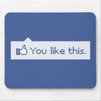 Tapis De Souris Vous aimez ce Facebook drôle