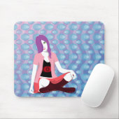 Tapis De Souris "Vous attendez" Mousepad (Avec souris)
