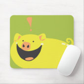 TAPIS DE SOURIS VOUS AVEZ BESOIN DE CE PORC DE SOURIRE STUPIDE ! (Avec souris)