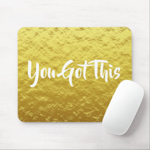Tapis De Souris Vous avez cette citation blanche inspirante sur Go