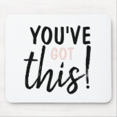 Tapis De Souris Vous avez eu cette inspiration positive (Devant)