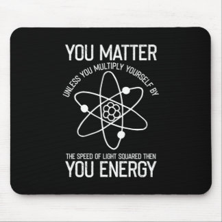 Tapis De Souris Vous Comptez Énergétique Scientifique Cadeau