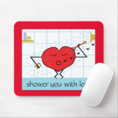 Tapis De Souris Vous couvrir d'amour : (Avec souris)