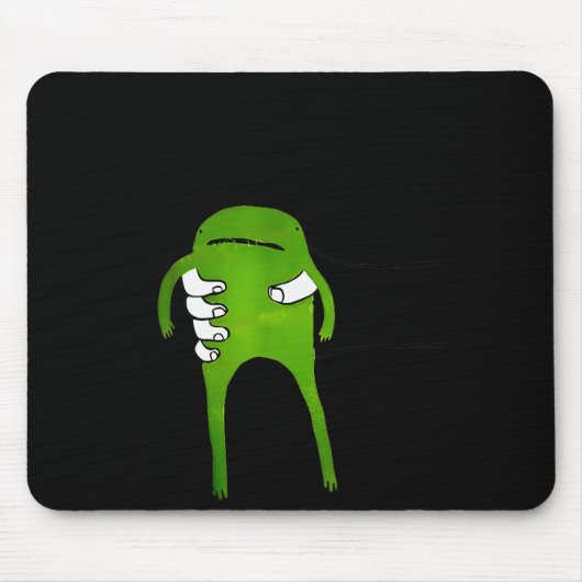 Tapis De Souris Vous devez accepter la grenouille drôle mème (Devant)