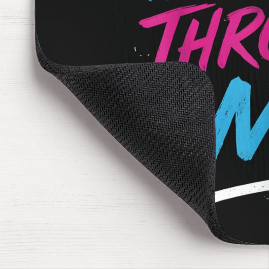 Tapis De Souris Vous Devrez Passer Par Moi Drôle Lgbtq Trans P (Coin)