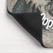 Tapis De Souris Vous Êtes Apprécié Rustic Brown Employé En Mosaïqu (Coin)