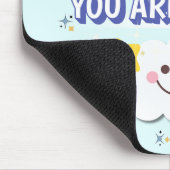 Tapis De Souris Vous Êtes Assez - Fleur de menthe Mousepad (Coin)