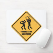 Tapis De Souris Vous êtes surveillés (Avec souris)