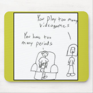 Tapis De Souris Vous jouez trop de jeux vidéo…