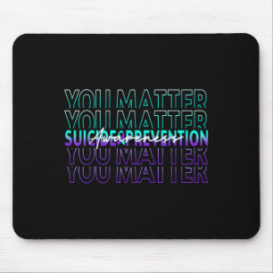 Tapis De Souris Vous Mois de la sensibilisation à la prévention du