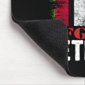 Tapis De Souris Vous N'Avez Pas Peur De Moi Mon Mari Est Afghan Vé (Coin)