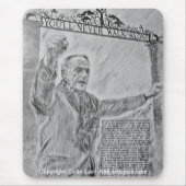 Tapis De Souris Vous ne marcherez jamais Colin Carr-Nall (Devant)