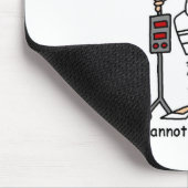 Tapis De Souris Vous ne pouvez pas traiter la stupidité ! (Coin)