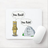 Tapis De Souris Vous, Rocher, Vous Réglez (Avec souris)