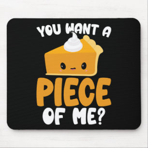Tapis De Souris Vous Voulez Un Morceau De Moi Citrouille Kawaii Pi