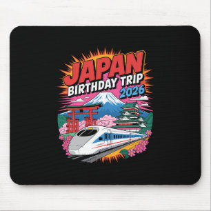 Tapis De Souris Voyage d'anniversaire au Japon 2026 Tokyo Osaka Ce