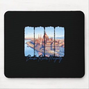 Tapis De Souris Voyage Danube Hongrie Voyage Fleuve Danube V