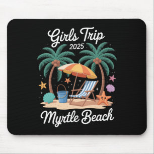 Tapis De Souris Voyage de filles 2025 à Myrtle Beach tenue de vaca