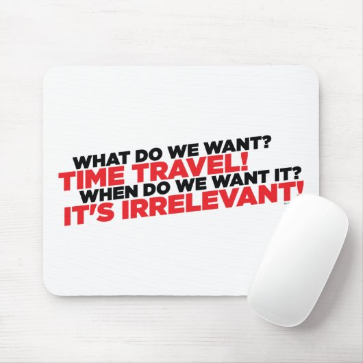 Tapis De Souris Voyage de temps (Avec souris)