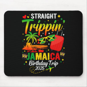 Tapis De Souris Voyage droit' Jamaïque vacances 2025 Anniversaire