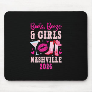 Tapis De Souris Voyage drôle de filles à Nashville 2026 Vacances e