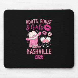 Tapis De Souris Voyage drôle de filles à Nashville 2026 Vacances e