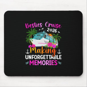 Tapis De Souris Voyage en croisière des meilleures amies 2026 Créa