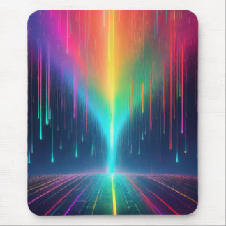 Tapis De Souris Voyage en goutte arc-en-ciel