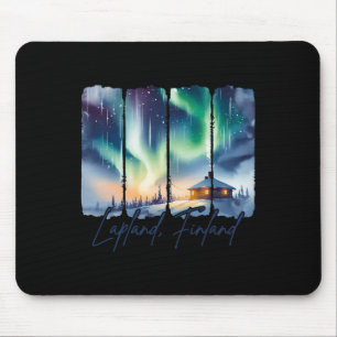 Tapis De Souris Voyage en Laponie finlandaise Rencontre-moi en