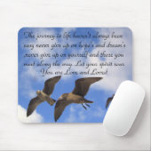 Tapis De Souris Voyage_ Mousepad (Avec souris)