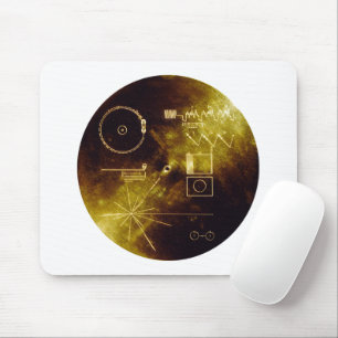Tapis De Souris Voyager 1 + 2 Sons de la Terre Record Gold Couvert