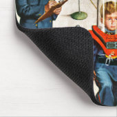 Tapis De Souris Voyageur de l'espace (Coin)